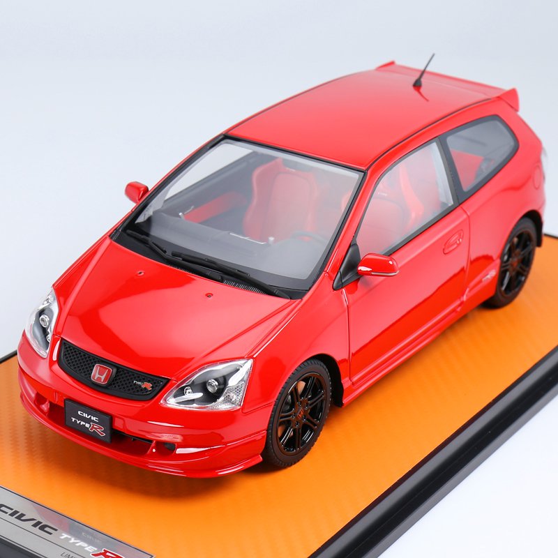 レジンカー ホンダ シビック タイプアール (2004年式)1:18 スケール PU レジンモデル PU resin model HONDA CIVIC  TYPE R