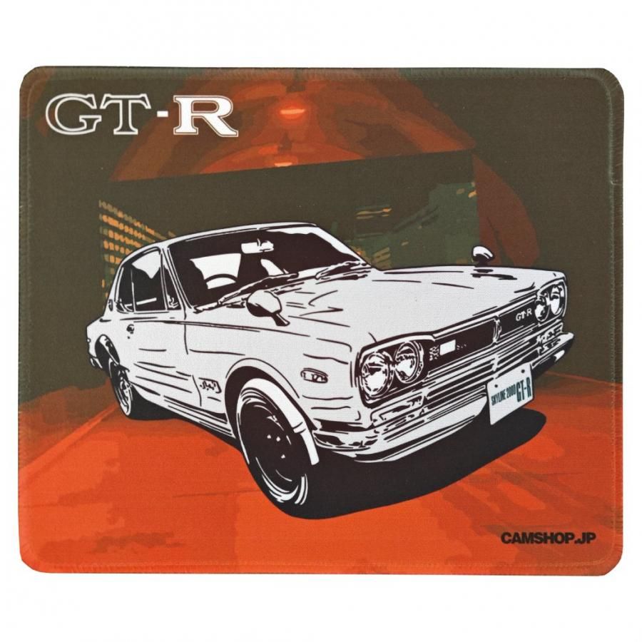 無線マウス 日産スカイライン 2000 GT-R (通称 ハコスカ) SILVER