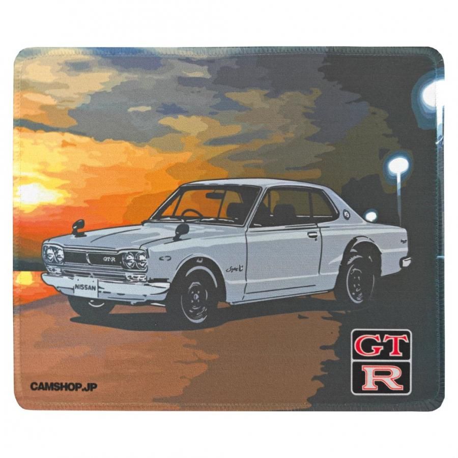 NISSAN SKYLINE 2000GT-R ワイヤレスマウス 無線マウス 日産スカイライン 2000 GT-R (通称 ハコスカ) SILVER