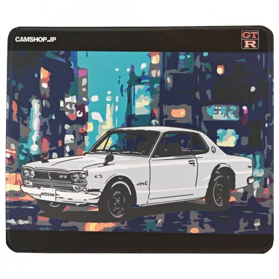 無線マウス 日産スカイライン 2000 GT-R (通称 ハコスカ) WHITE