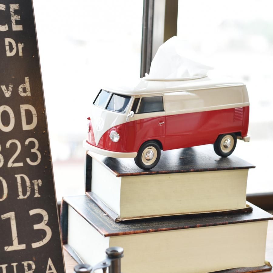 VWT1バス ティッシュケース＋(プラス) ツートーン2 カップ