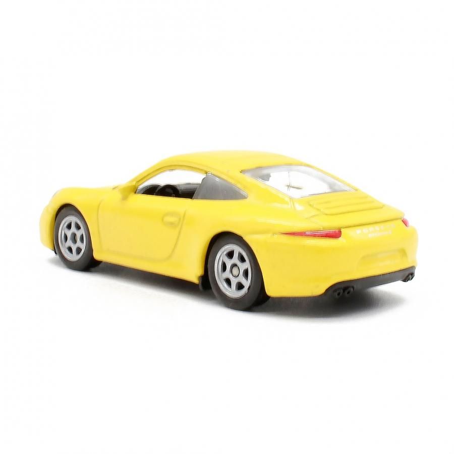 ミニカー 1/64スケール WELLY PORSCHE 911 CARRERA S YELLOW