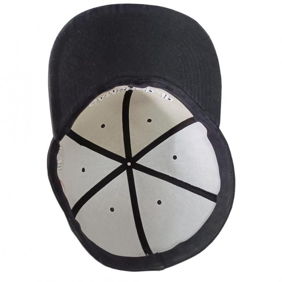 ビッグキャップ ブラック 無地 BIGCAP BLACK