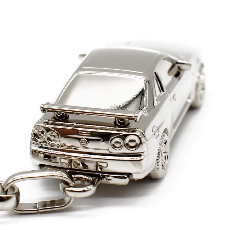 3D キーリング 日産スカイライン GT-R (BNR34) 3000個限定 シリアル付