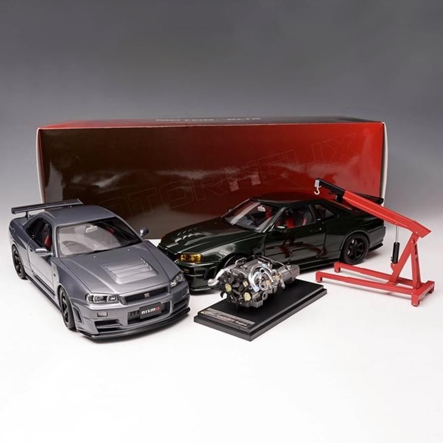 ミニカー モーターヘリックス 1/18スケール M83409 Nissan