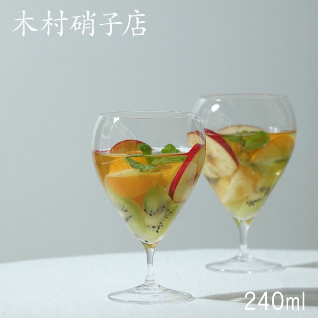 木村硝子店 ワイングラス バンビ 8oz 240ml（6434） | ANNON（アンノン