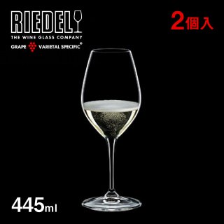 リーデル ヴィノム シャンパーニュ・ワイン・グラス/甲州 445ml 2個入（6416/58）