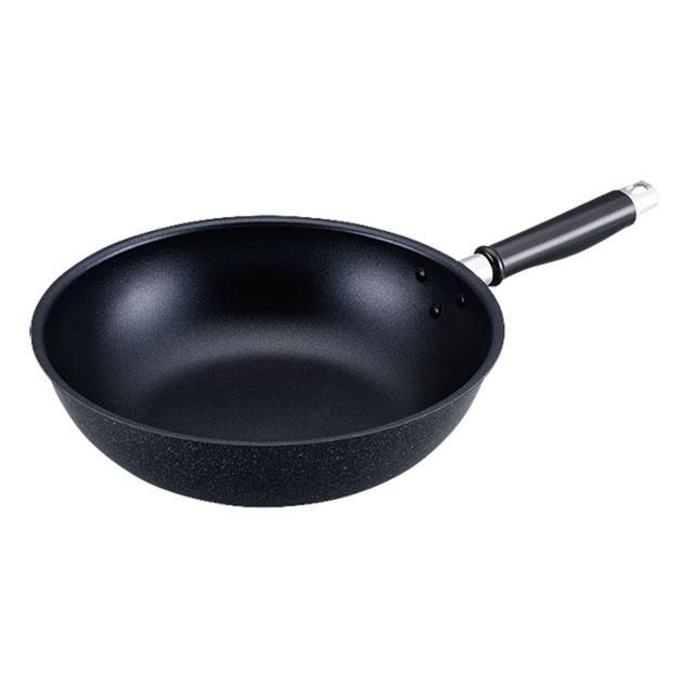 HS 純チタン共柄北京鍋 30cm（386013）07-0015-0202業務用