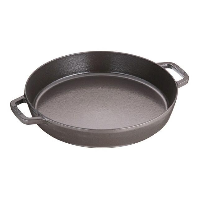 STAUB 両手フライパン グレー フランス製 ない