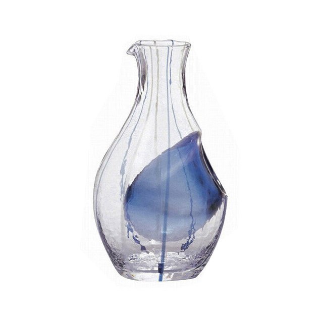 徳利 冷酒カラフェ ブルー 300ml 東洋佐々木ガラス（61507） | ANNON