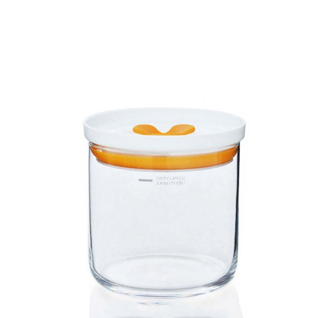 保存容器 キーパーM オレンジ 2個 キッチンデリ 東洋佐々木ガラス（B-60801-OR-JAN）  ANNON（アンノン公式通販）食器・調理器具・キッチン用品の総合通販