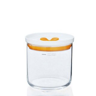  保存容器 キーパーM オレンジ 2個 キッチンデリ 東洋佐々木ガラス（B-60801-OR-JAN）