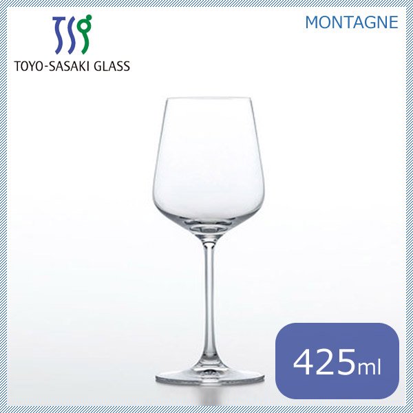 モンターニュ ワイン 425ml 6個 東洋佐々木ガラス（RN-12236CS