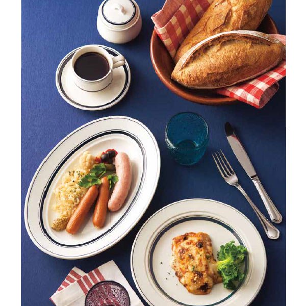 カントリーサイド 27cmディナー皿 ネイビーブルー 6枚セット KOYO コーヨー（13428002） |  ANNON（アンノン公式通販）食器・調理器具・キッチン用品の総合通販
