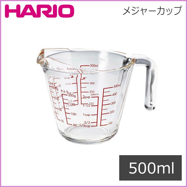 HARIO ハリオ メジャーカップ 500cc ワイド 6個 (CMJW-500） | ANNON