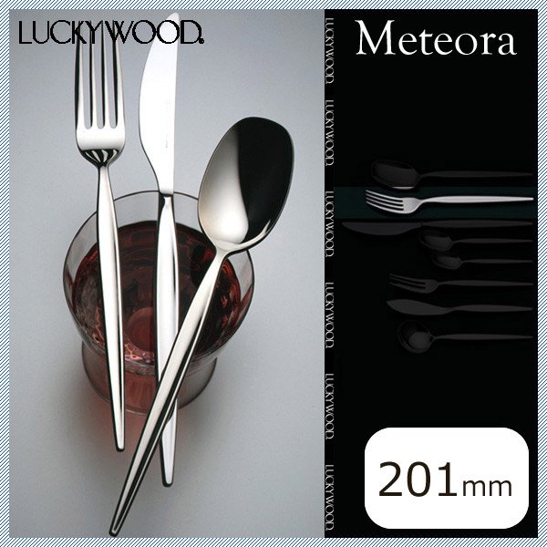 ラッキーウッド メテオラ デザートフォーク 6本セット（0-12603-000