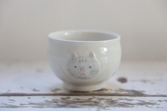 どうぶつ湯呑み(ねこ2) - sotosu