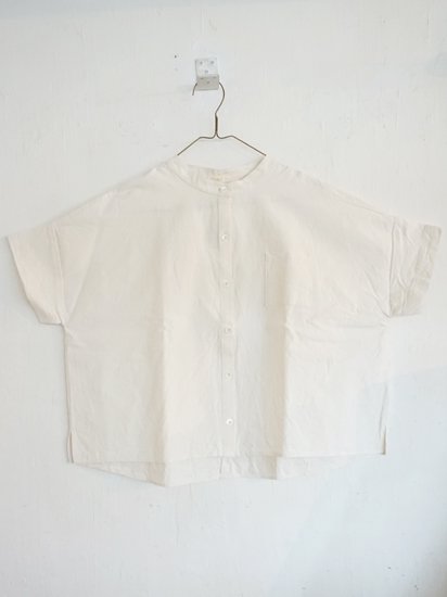 ヤンマ産業 会津木綿スタンドカラーシャツ / 生活雑貨PEDLAR
