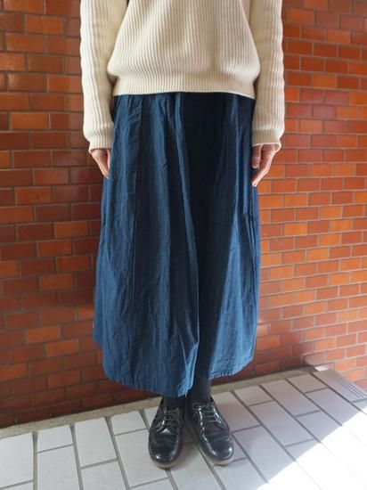 ヤンマ産業タックスカート藍染