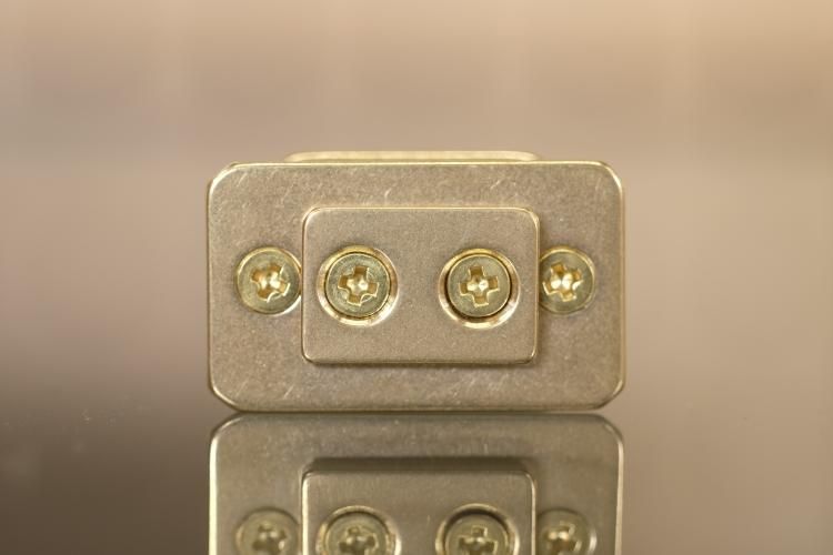 日本製 ひねり 真鍮無垢 -レザークラフト材料・金具-カウント