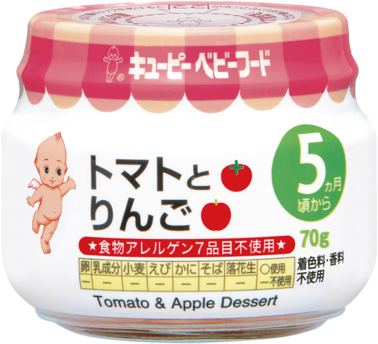 キューピーベビーフード 24個入　トマトとりんご[WS]