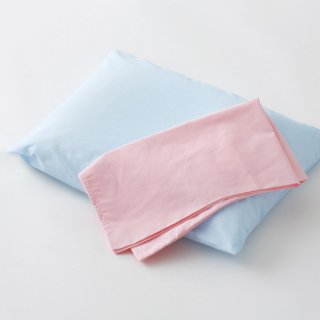 枕カバー　封筒式　38x70ポリ/綿　カラー