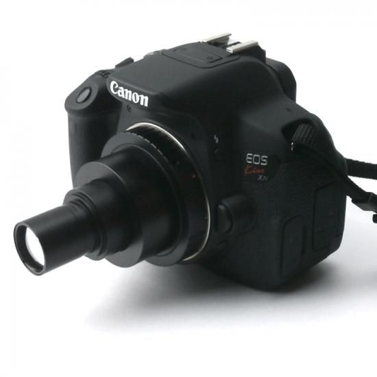 Canon EFマウント一眼レフカメラ(EOSシリーズ)用顕微鏡アダプタ