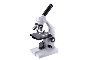 簡素な生物顕微鏡