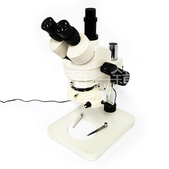 顕微鏡屋セレクト LED照明付 ズーム式三眼実体顕微鏡 （光路切替タイプ） JZ-0745KT-L【画像3】