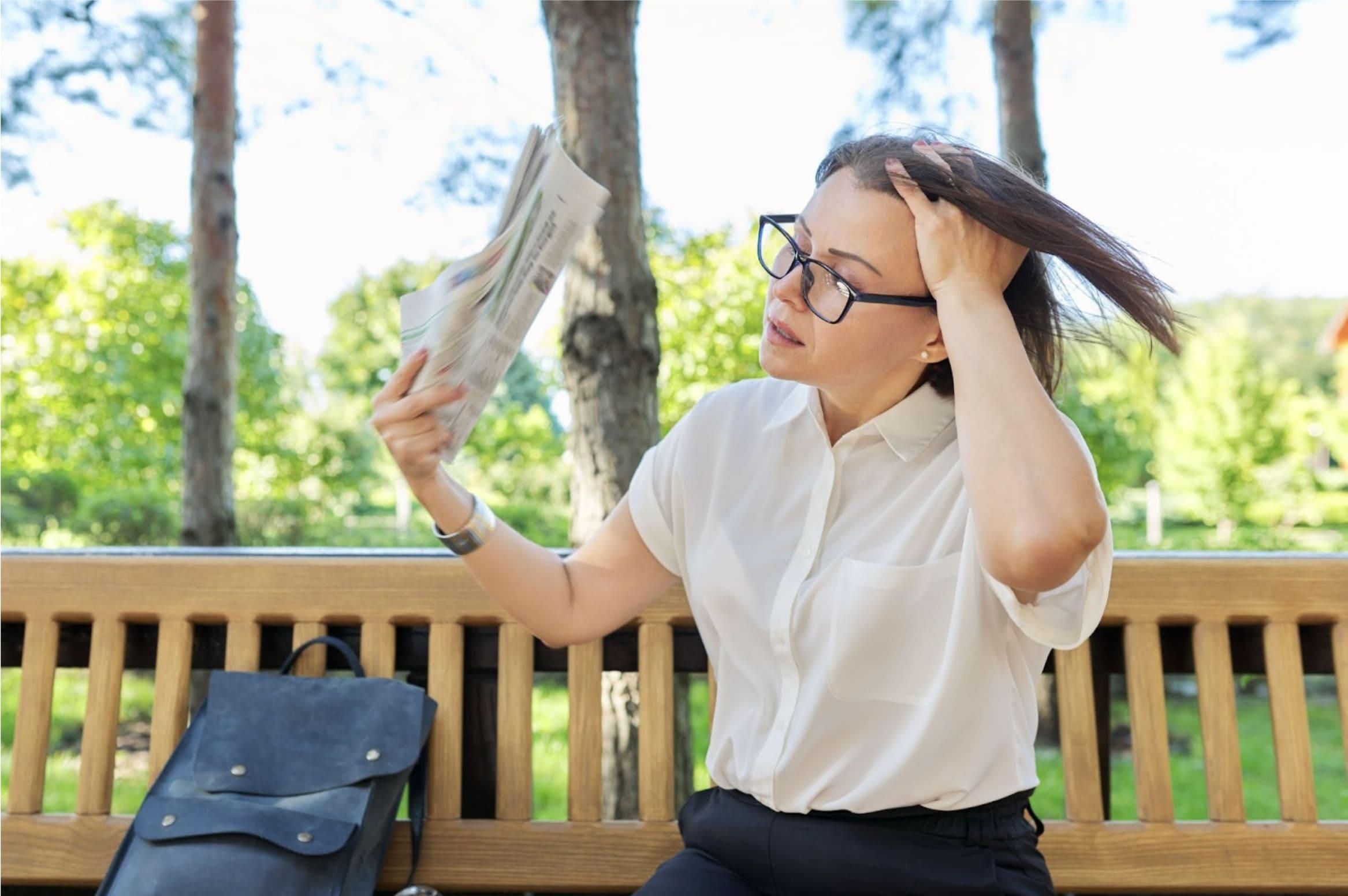 多汗症で汗をかきやすい女性