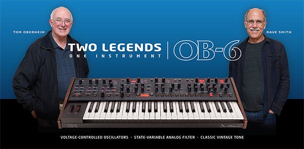 SEQUENTIAL OB-6 シンセサイザー アナログシンセサイザー Five G music technology