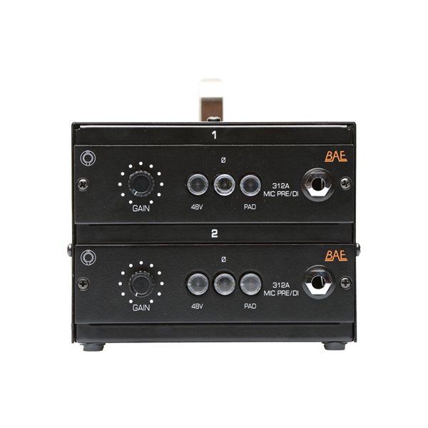 BAE Audio | DLB / API 500 Series 2ch Lunch Box | レコーディング 