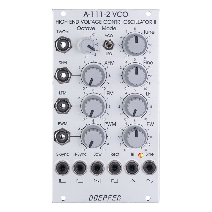 Doepfer A-111-2 High End VCO II / VCLFO Vintage Edition | ユーロラック・モジュラーシンセ |  Five G music technology