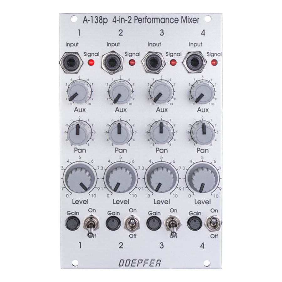 Doepfer A-138p Performance Mixer | ユーロラック・モジュラーシンセ