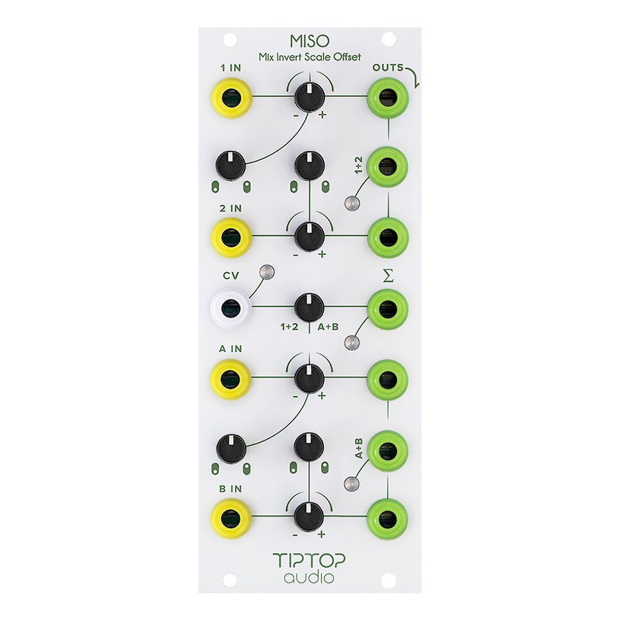 Tiptop Audio | MISO（White Panel） | ユーロラック・モジュラー