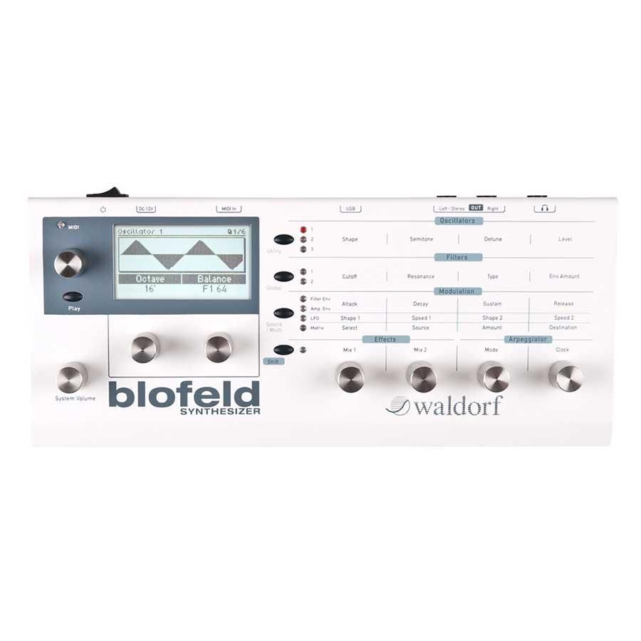 Waldorf | Blofeld Desktop White | 新品アナログモデリングシンセ | Five G music technology