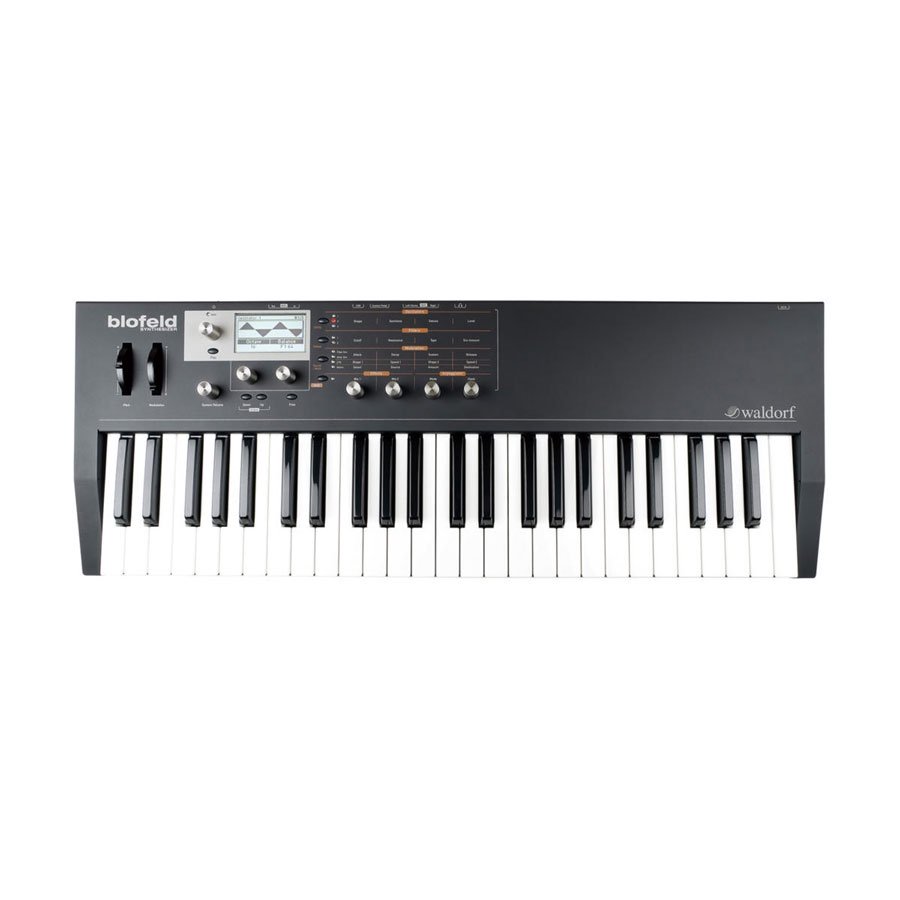Waldorf | Blofeld Keyboard Black | 新品アナログモデリングシンセ | Five G music technology