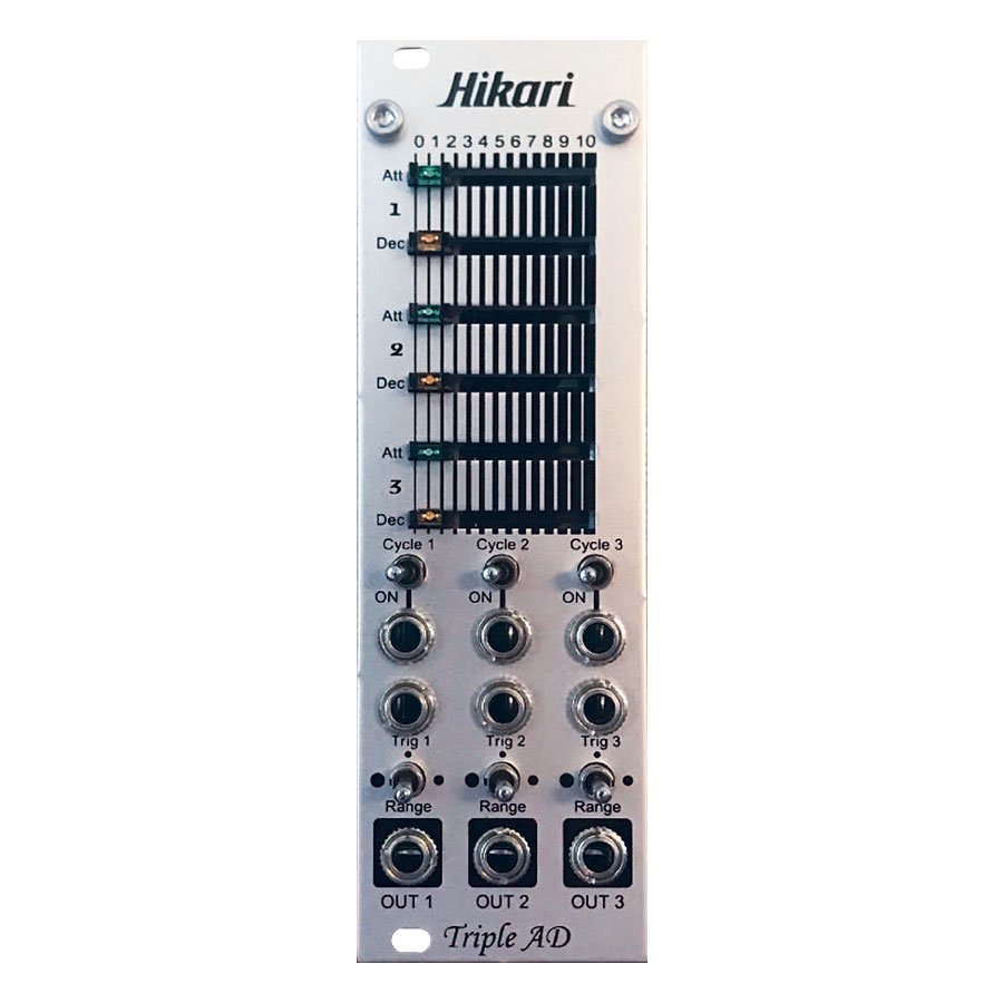 Hikari Instruments | Triple AD | ユーロラック・モジュラーシンセ | Five G music technology