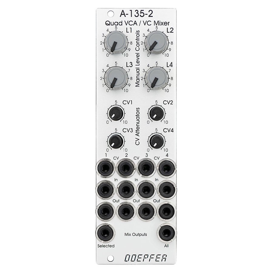 Doepfer | A-135-2 Quad VCA / Voltage Controller Mixer | 新品ユーロ 