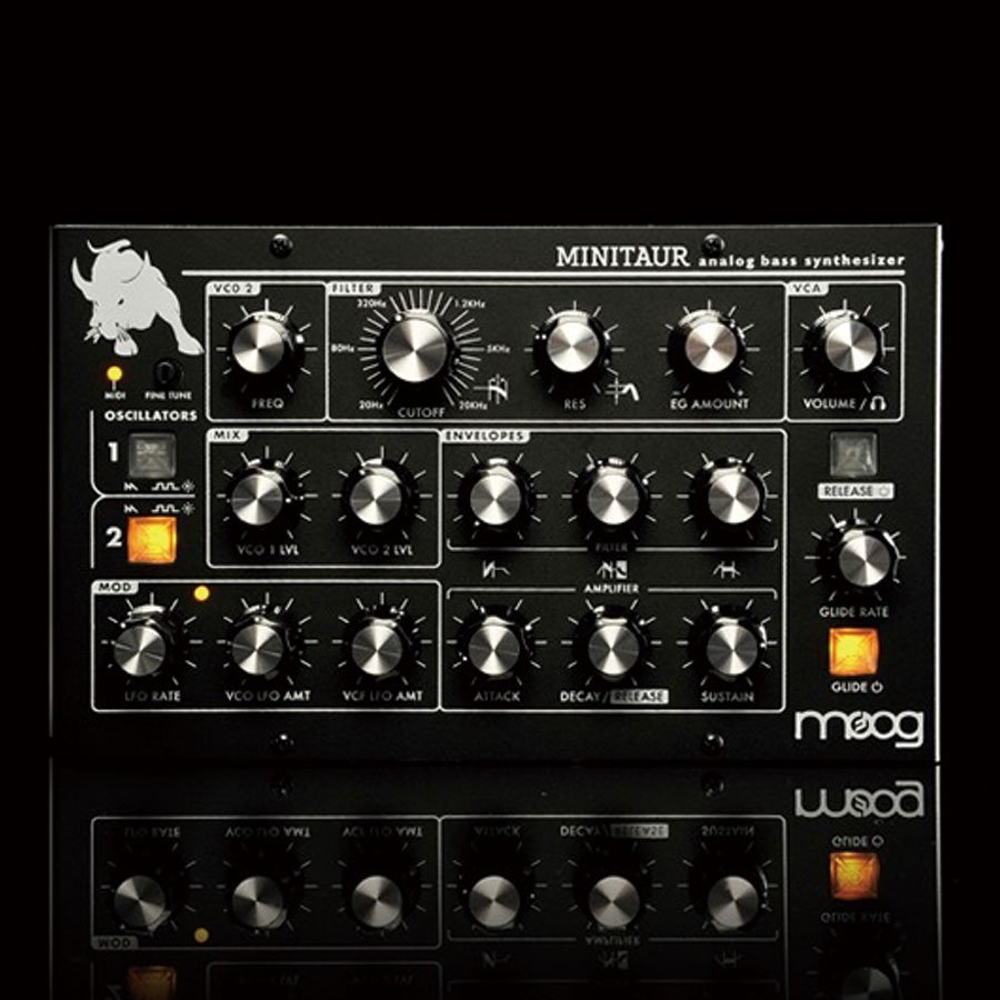 Moog | Minitaur | 新品アナログシンセサイザー | Five G music technology
