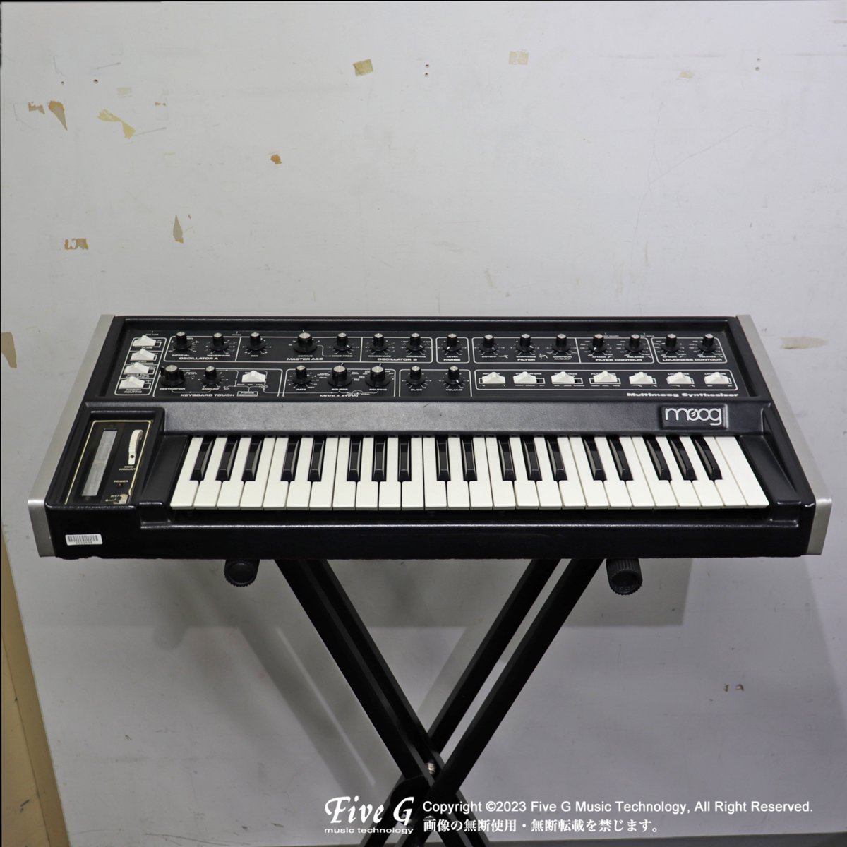 Moog | Multimoog | ヴィンテージ - Vintage - シンセサイザー キーボード | Five G music  technology