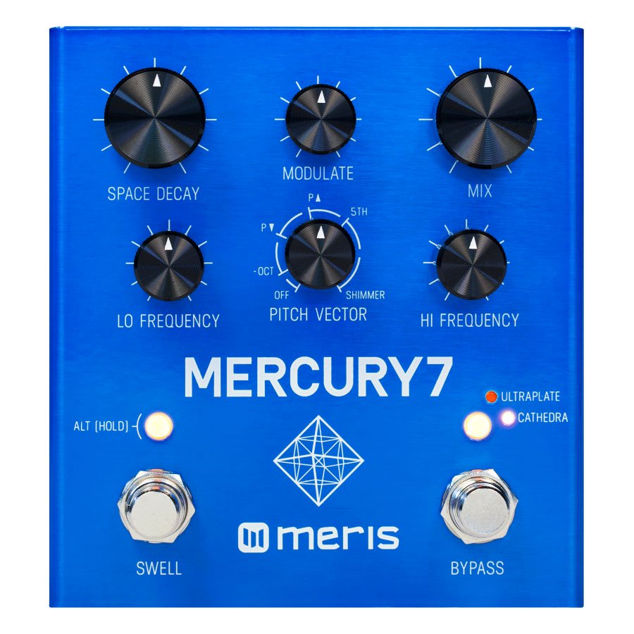Meris | Mercury 7 Reverb | エフェクター | Five G music technology