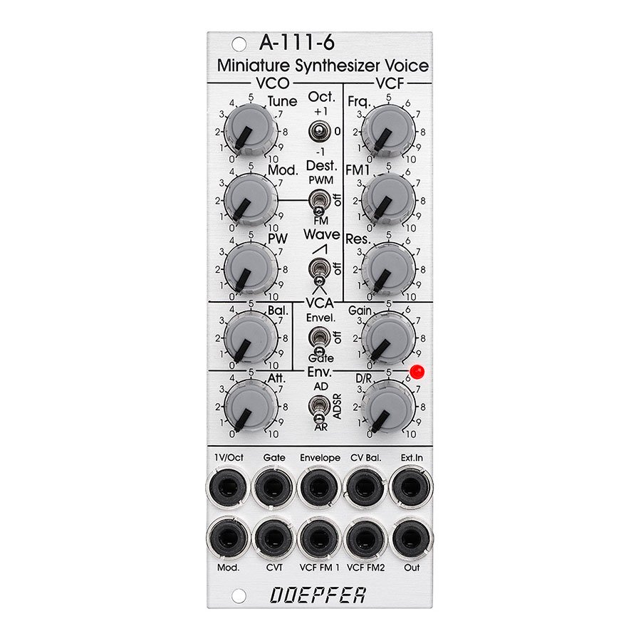 Doepfer | A-111-6 Miniature Synthesizer Voice | ユーロラック 