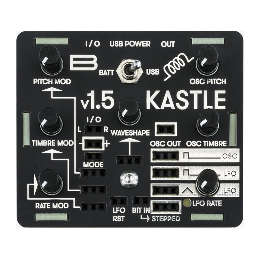 Bastl Instruments | KASTLE V1.5 | シンセサイザー ガジェット系 