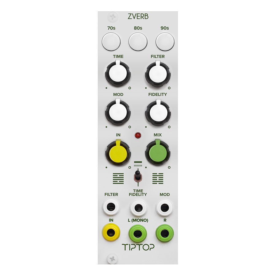 Tiptop Audio | ZVERB（White Panel） | 新品ユーロラック・モジュラー