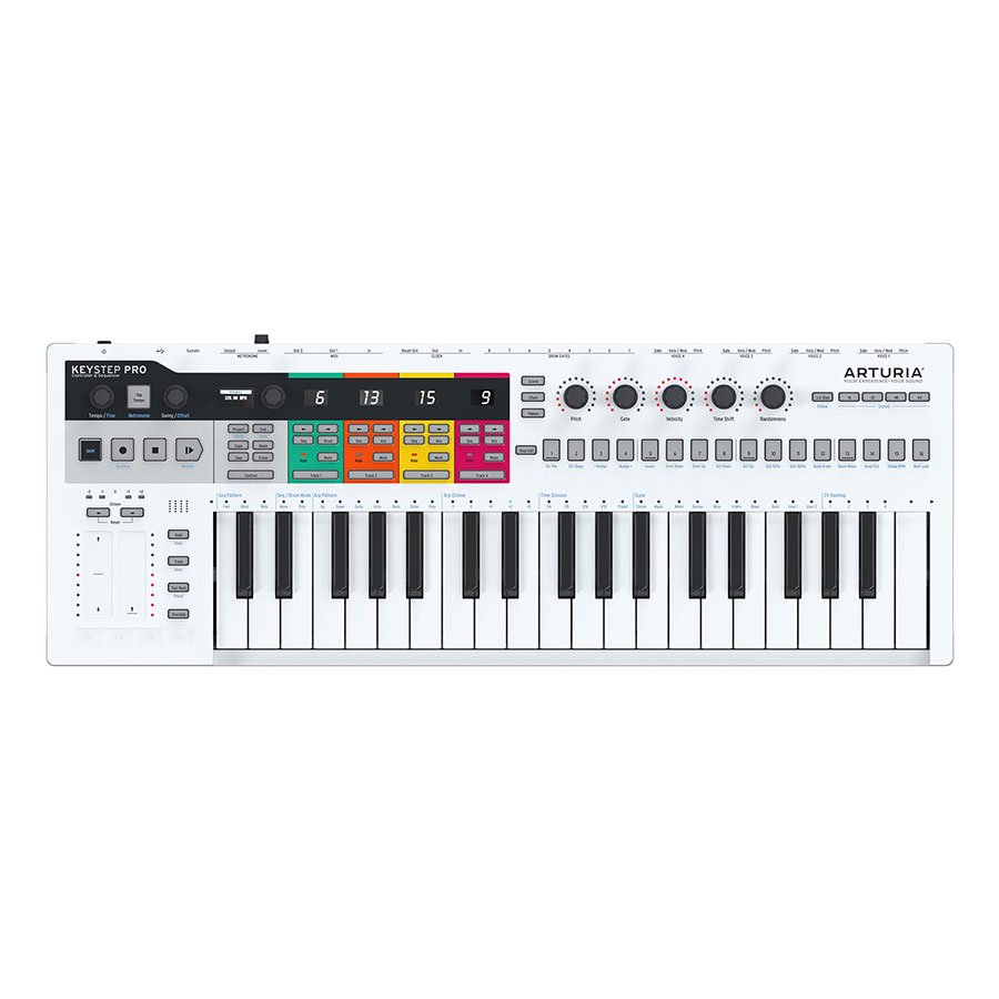 DTM・DAWARTURIA KeyStep Pro MIDIキーボード　シーケンサー