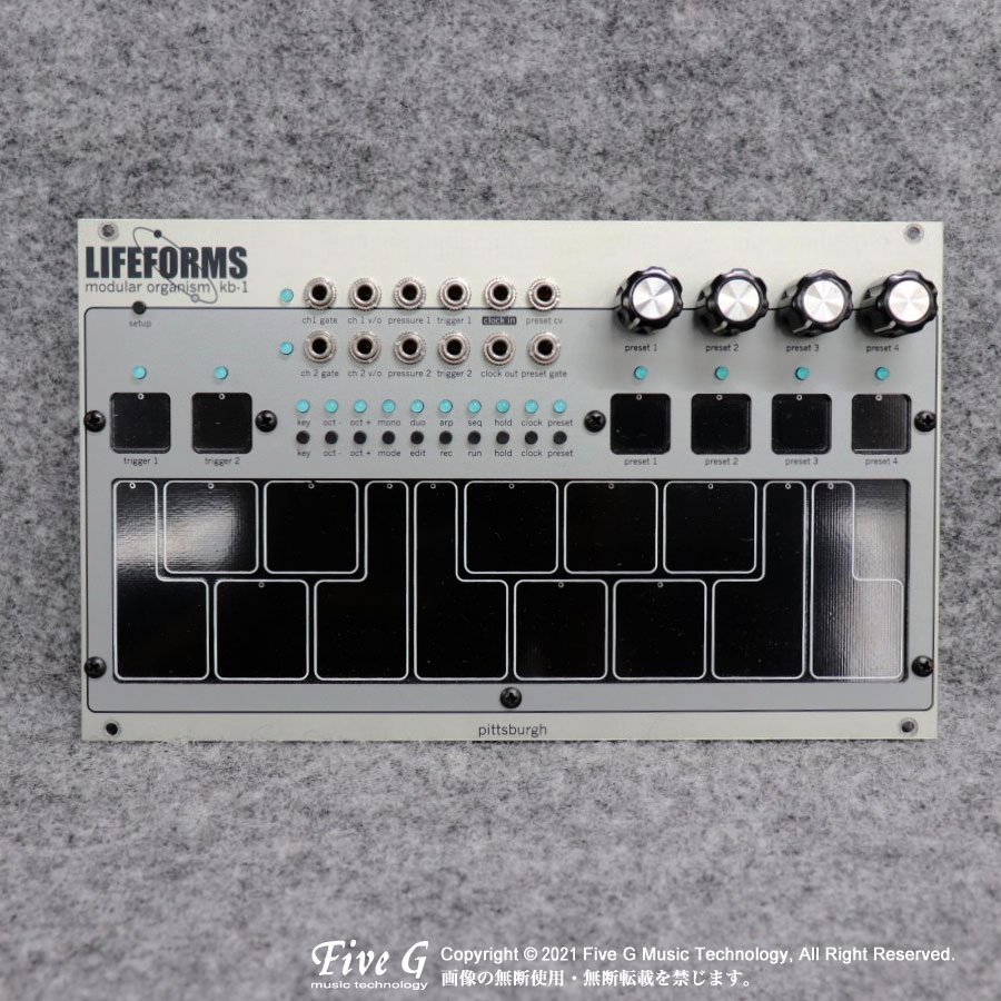 Pittsburgh | Lifeforms KB-1 | 中古 - Used - モジュラーシンセ | Five G music technology