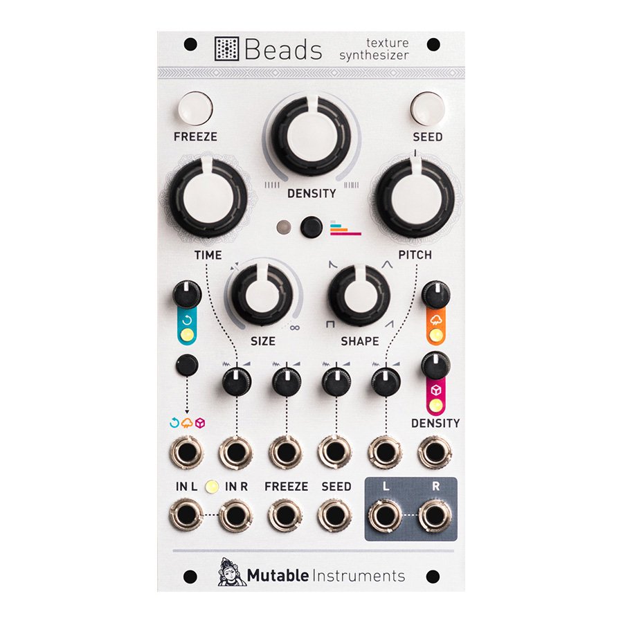 Mutable Instruments Beads | ユーロラック・モジュラーシンセ | Five G music technology