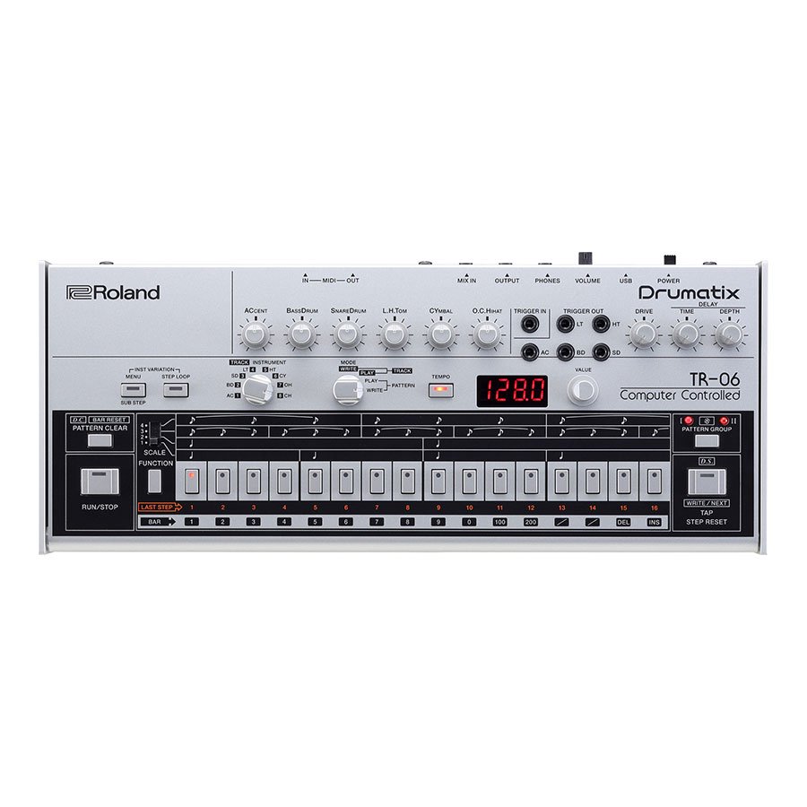 Roland | TR-06 | 新品リズムマシン | Five G music technology