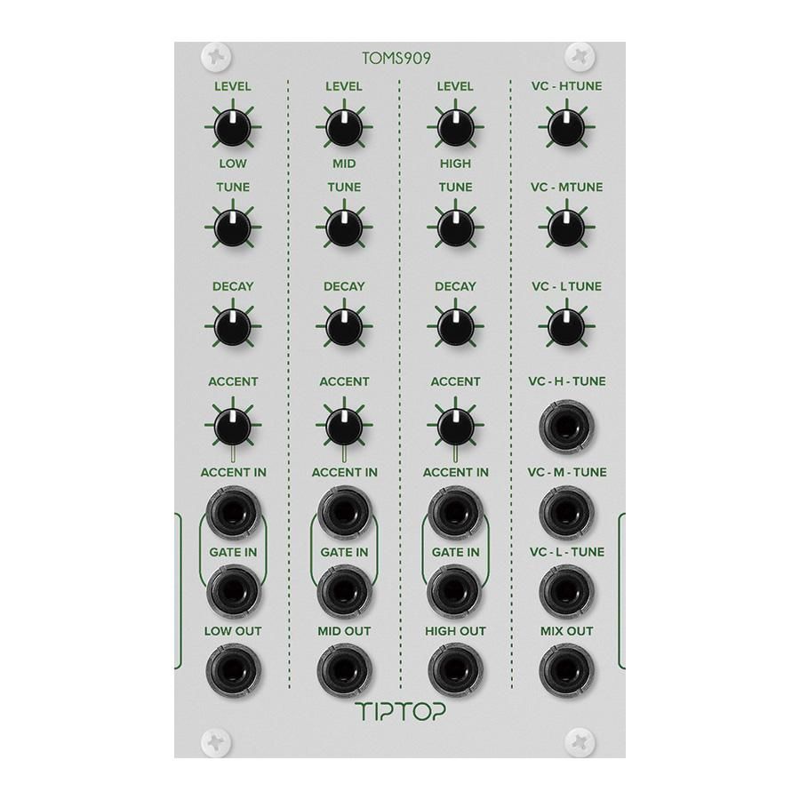 欲しいの Tiptop ユーロラック・モジュラー | Toms TOMS-909 | Audio 鍵盤楽器